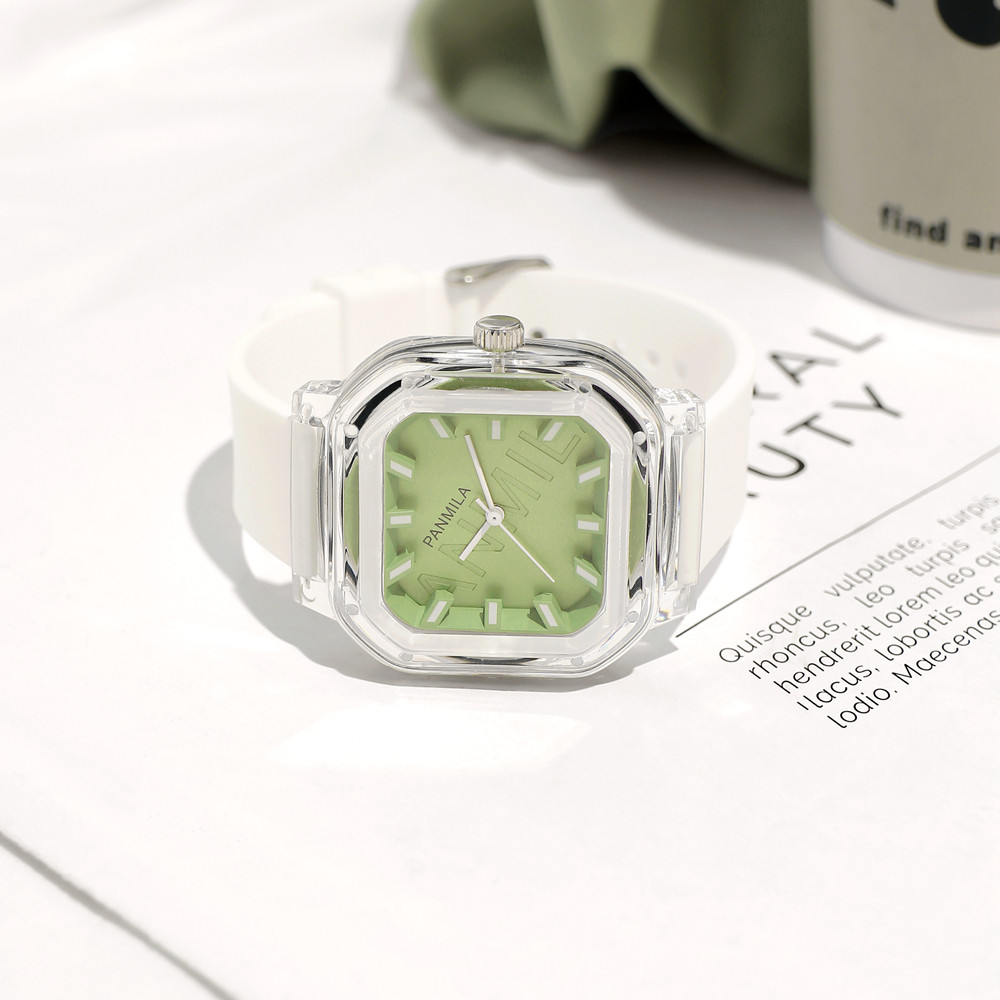 硅胶果冻手表女学生高颜值女款女生女孩初中生高中生运动2023新款