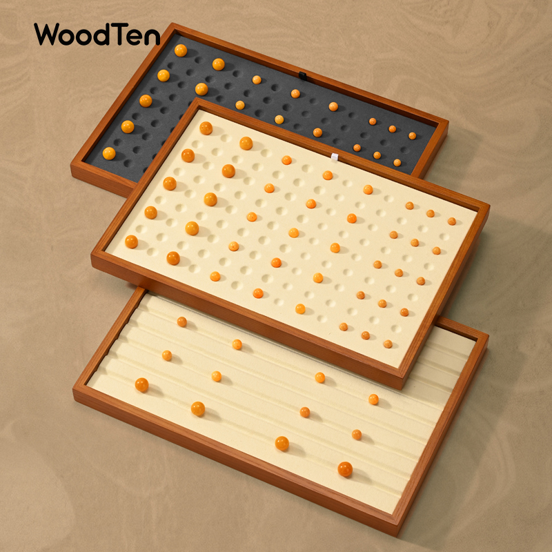 木世实木首饰托盘珠宝展示盘