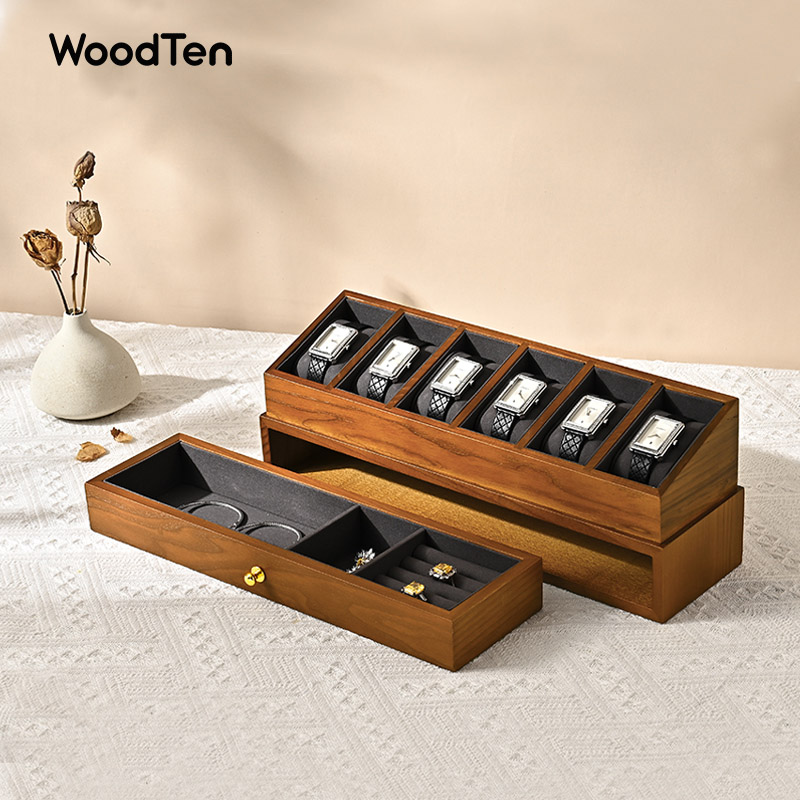 木世实木家用手表收纳盒