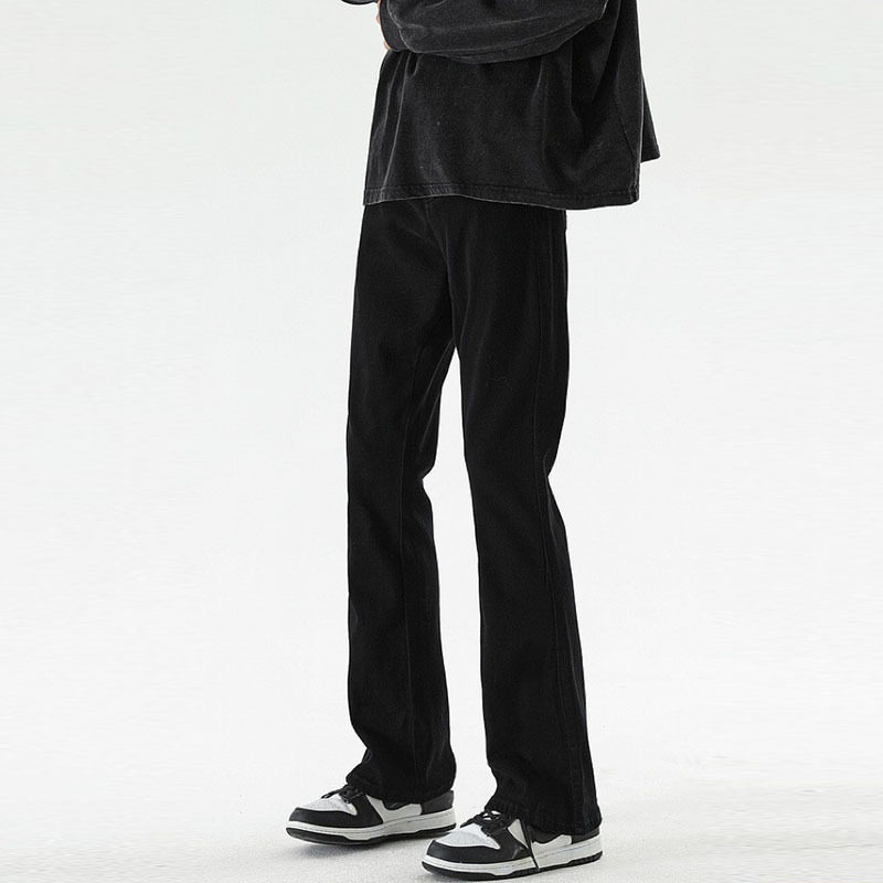 NTBF美式修身微喇叭显高显瘦2026新款爆款牛仔裤男女同款百搭长裤