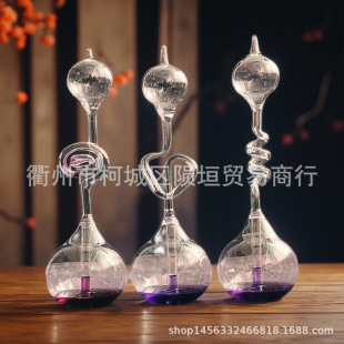 速卖通lazada 物理科学实验创意富兰克林沸腾球感温瓶hand boiler