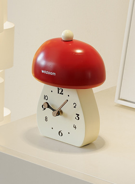 WOZOOM屋准家用轻奢钟表坐式玄关客厅创意简约座钟桌面摆件装饰品