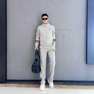爆款 春秋季 2805男士 高级感两件套运动高品质休闲简约大气 现货