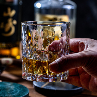 格陵兰高颜值威士忌酒杯创意玻璃啤酒杯家用杯子套装 洋酒杯 欧式