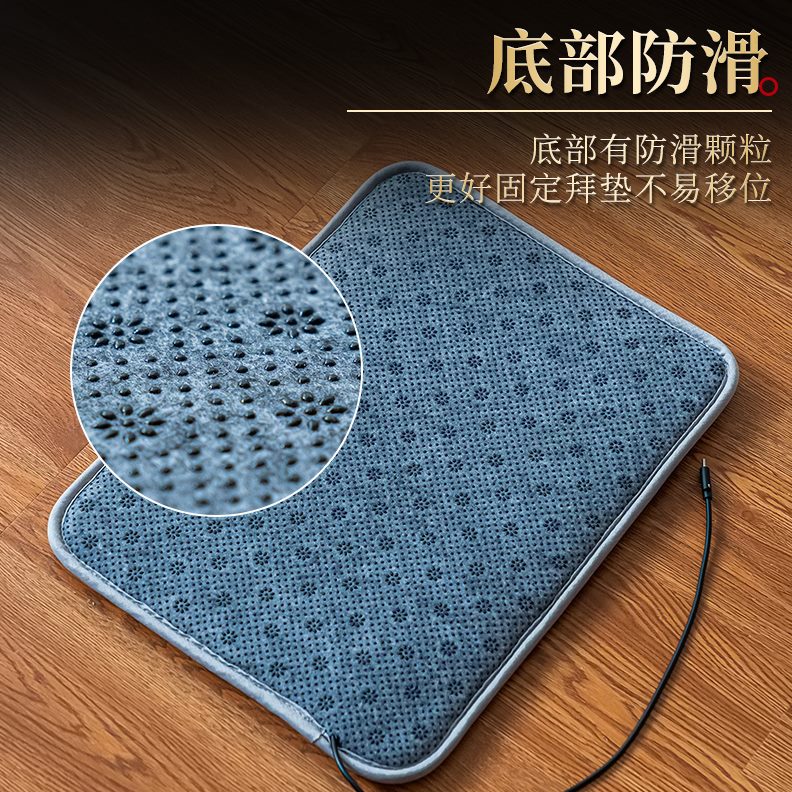 顺滑自动8忏礼拜10计数大头加厚家用磕四季拜垫大垫超跪拜大拜垫