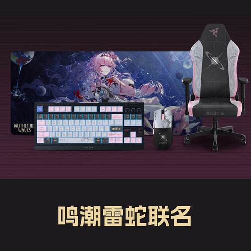 雷蛇RAZER鸣潮联动联名达妮娅鼠标垫耳机徽章立牌挂件正版代购
