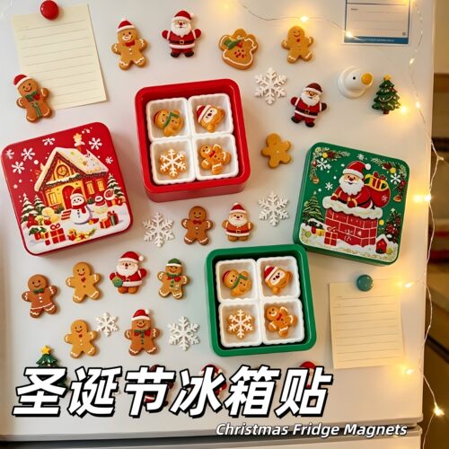 圣诞节冰箱贴圣诞节装饰品跨境新