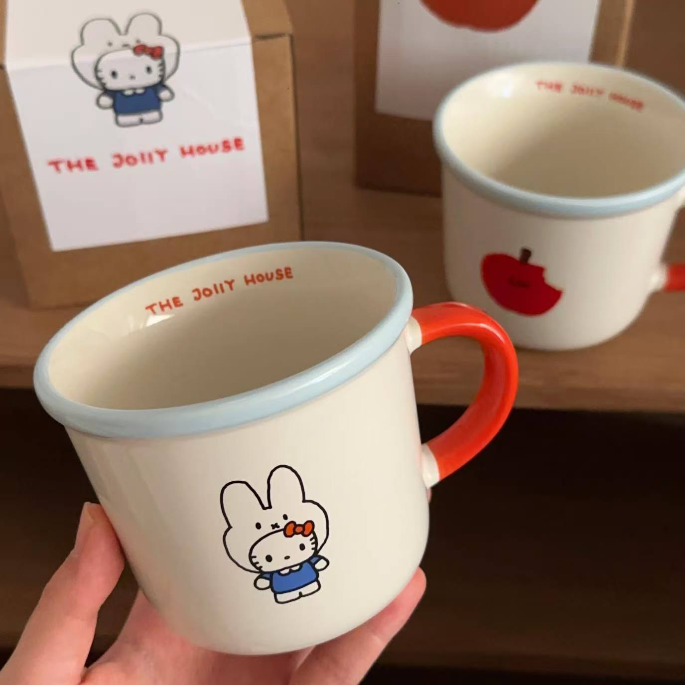 多巴胺可爱米菲兔马克杯