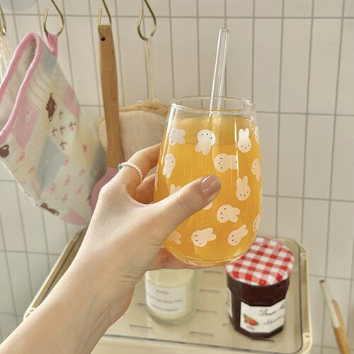 大肚杯米菲兔子玻璃杯