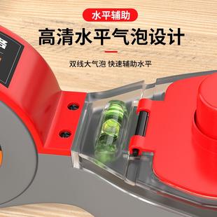 墨斗木工专用自动划线器工地放线墨盒弹线神器木斗墨线盒画线工具