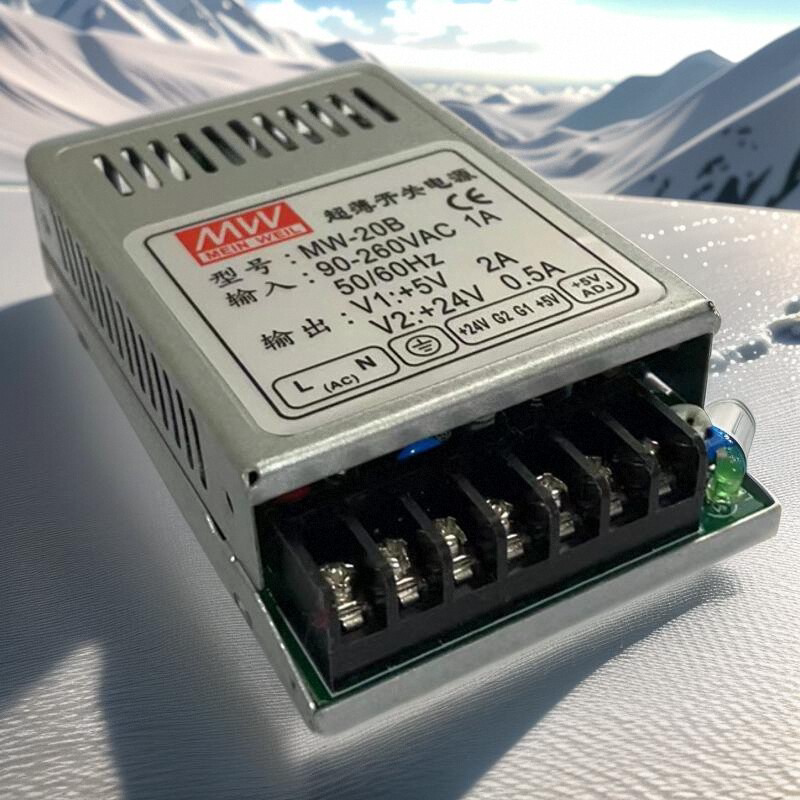 5a两组电压输出功率20w小型超薄开关电源