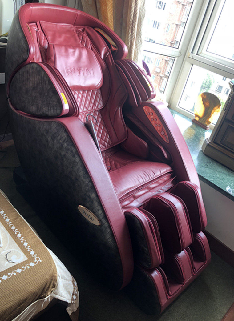 荣泰rt-7709s瑜伽按摩椅电动太空舱全自动加热按摩3d零重力sl轨道