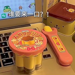 果冻布丁咪露布丁套装过家家玩具果冻草莓布丁女孩喂食玩具