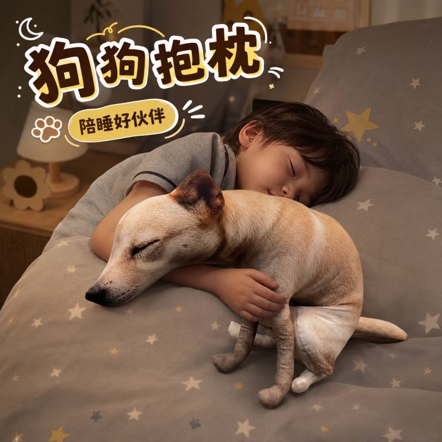 抽象搞怪仿真狗嗯嗯造型抱枕