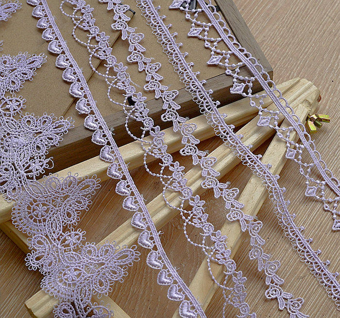 紫色涤纶刺绣蕾丝花边辅料 服装旗袍娃衣辅料DIY手工手作装饰花边,居家布艺,花边,淘宝优惠券,粉丝福利购,淘宝优惠卷