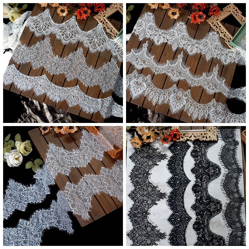 波浪边花边辅料睫毛蕾丝装饰