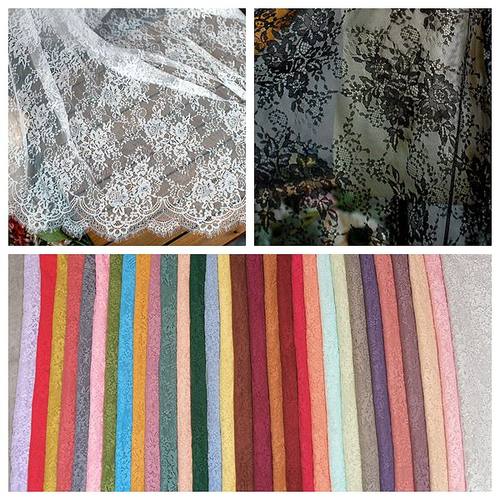 网纱布料蕾丝面料宽1.5米宽3米长