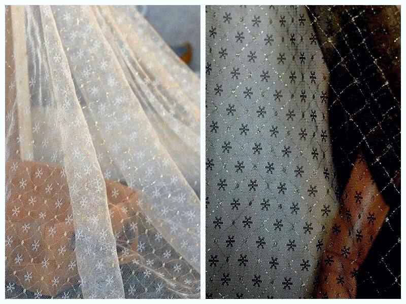 1.5米宽 黑白金丝网纱蕾丝面料DIY裙子汉服制衣布料拍照道具布料,纺织面料/辅料/配套,面料/布类,淘宝优惠券,粉丝福利购,淘宝优惠卷