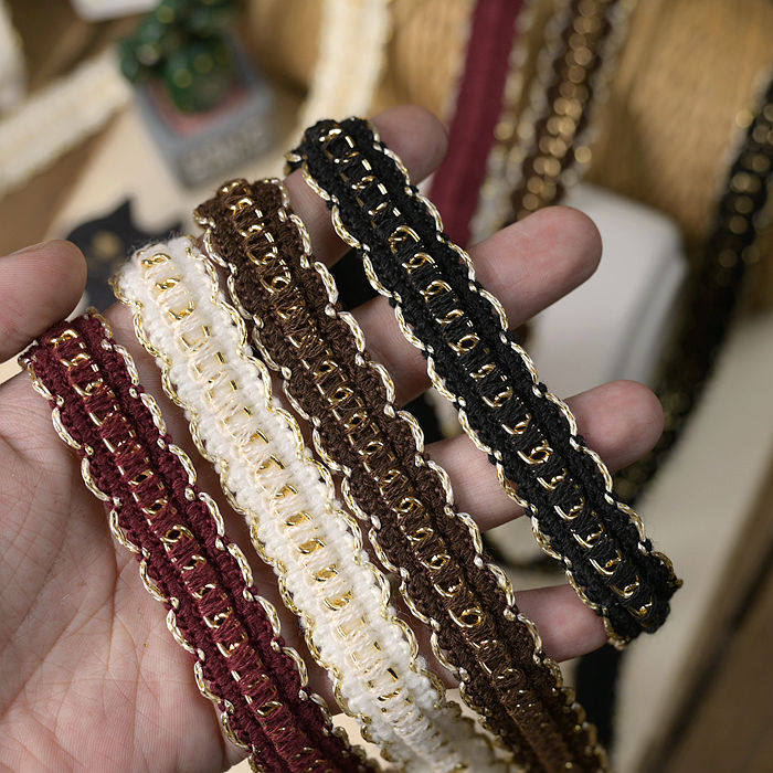 宽1.8cm 链条款小香风花边 手工diy领边袖口帽子装饰金属服装辅料,居家布艺,花边,淘宝优惠券,粉丝福利购,淘宝优惠卷