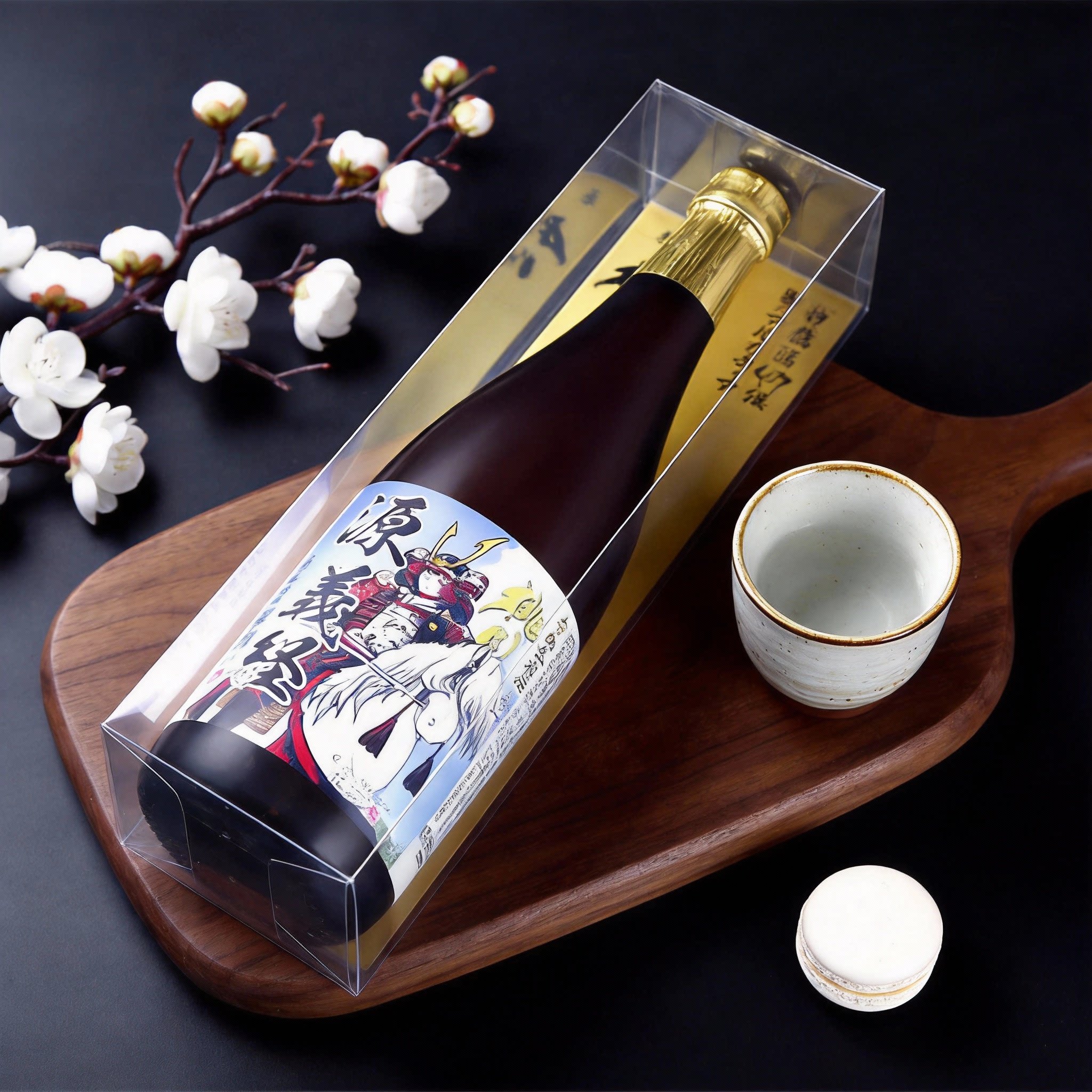 【漫画家联名】桃川源纯米大吟酿清酒720ml精米率45%微辛甘口