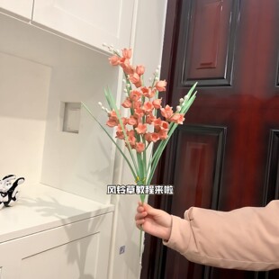 春日铃兰花扭扭棒手工绒花diy花束材料包惊喜小礼物送闺蜜好朋友