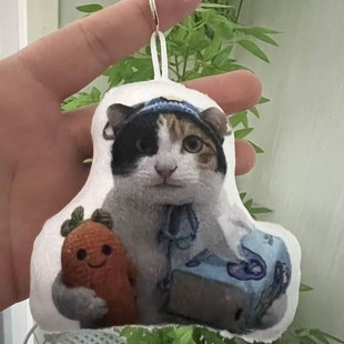 新款 按压发声玩偶萝卜真棒米老鼠真棒纸巾真棒猫猫包包挂件