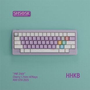 SHSOSK® PBT Z169 塑料化学键帽原厂高度热升华遮光pbt客制化