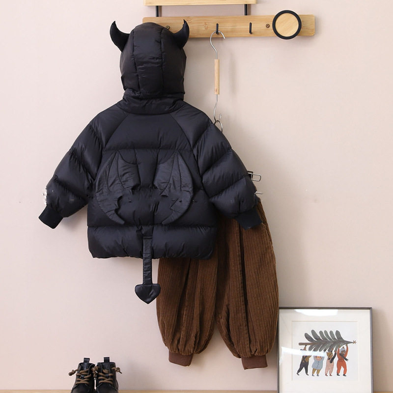 儿童冬装羽绒棉服2026新款韩版男童棉衣时髦中小童棉袄洋气外套潮