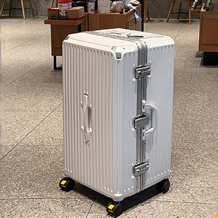 大容量铝框行李箱多功能拉杆箱女34皮箱万向轮男旅行密码箱子80寸