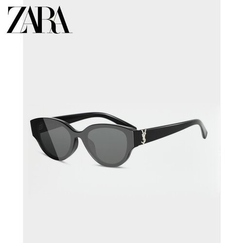 zara2026新款杨树林太阳眼镜女街头潮猫眼墨镜防紫外线高级感男