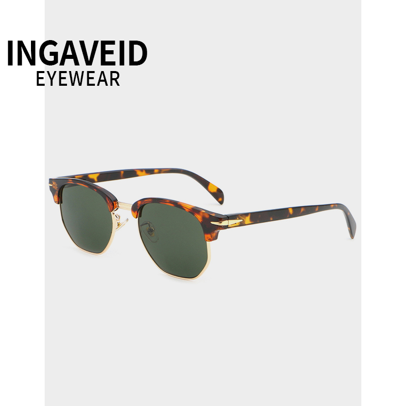 开车英伦风高级感玳瑁太阳眼镜男贝克汉姆同款遮阳镜个性潮女墨镜