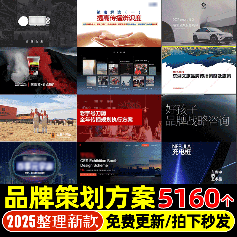 4A广告公司品牌全集策略设计公关定位战略升级品牌全案传播营销策
