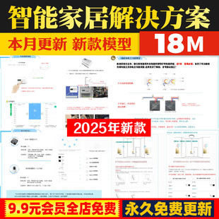 小米华为智能家居解决方案智能开关灯具空调室内家装设计全屋施工