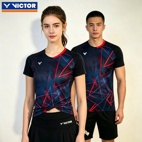 victor胜利羽毛球服T-40001TD