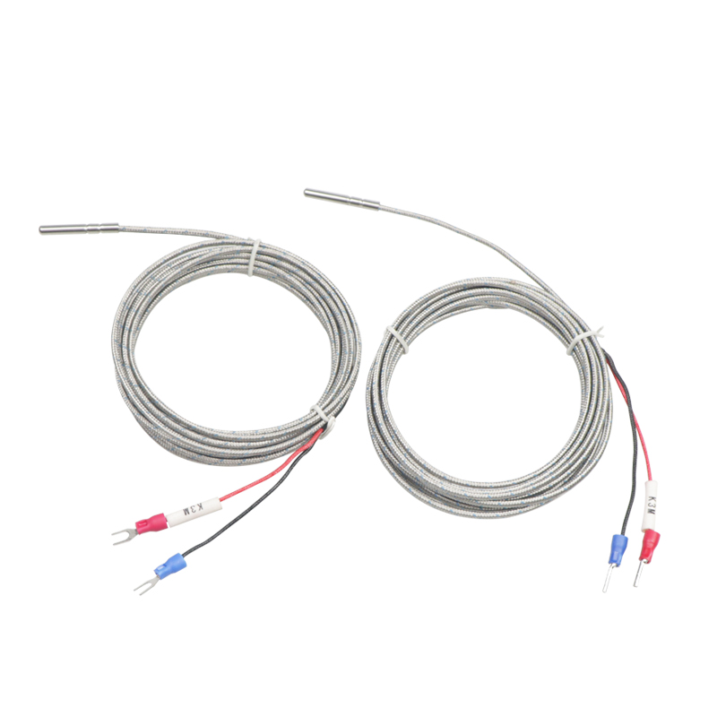 4*30mcm热电偶 K型精密热电偶温控测温线温度传感器不锈钢表面探