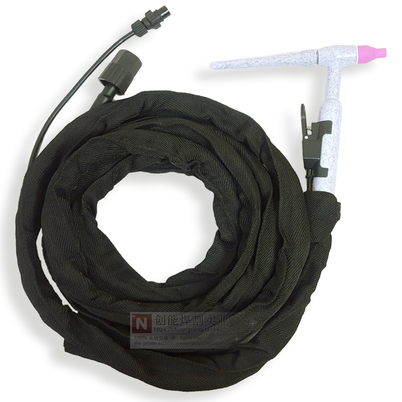 氩弧焊机配件150A氩弧焊枪头焊把线硅胶管焊枪线 WS250WS200