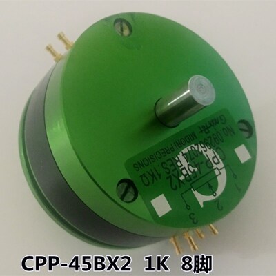 CPP45BX2 CPP45X2精密导电塑料电位器角度传感器双联8柱1K2K5K10K