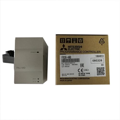 程控器FX3UC-1PS-5V/FX3U-32MT-LT/64CCL/4LC/4DA/4AD/485-BD