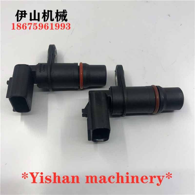 挖掘机配件小松PC130-8/PC200-8发动机曲轴凸轮轴转速传感器