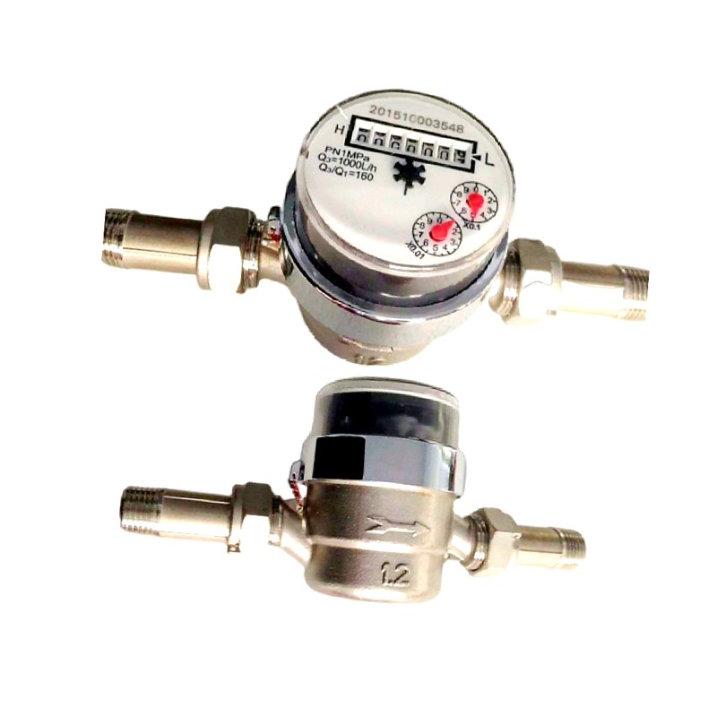 南申 不锈钢直饮水水表 不锈钢纯净水水表LYH-8A 井水计量表