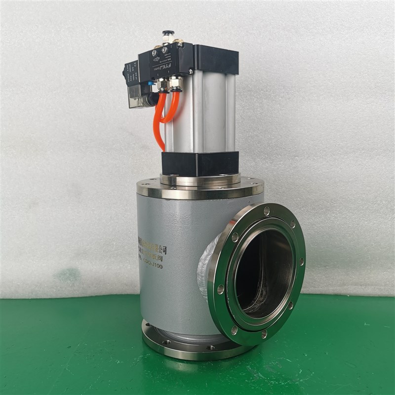 气动挡板阀GDQ真空负压压缩空气空冷热管道快速切断开关角阀DN100