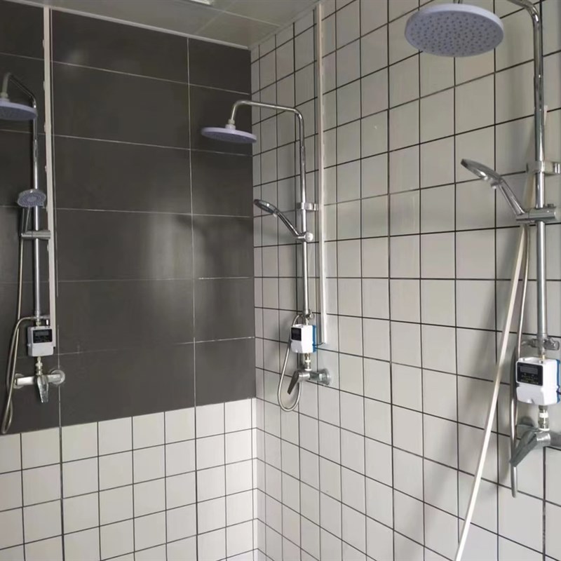 学校浴室洗澡刷卡水控机智能ic卡控水器插卡式公用水表计时计量