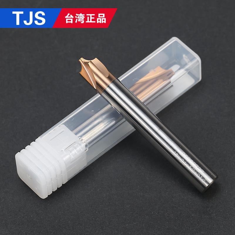 台湾TJS 60度钨钢涂层内R刀 圆弧R角铣刀 R0.5 R1 R2 R3 R4 5 R6