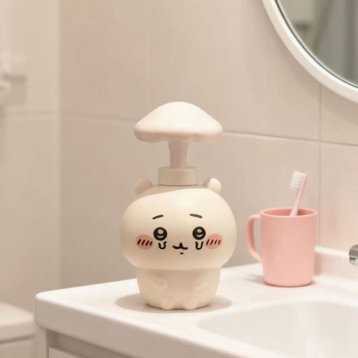 可爱小熊按压式乳液器