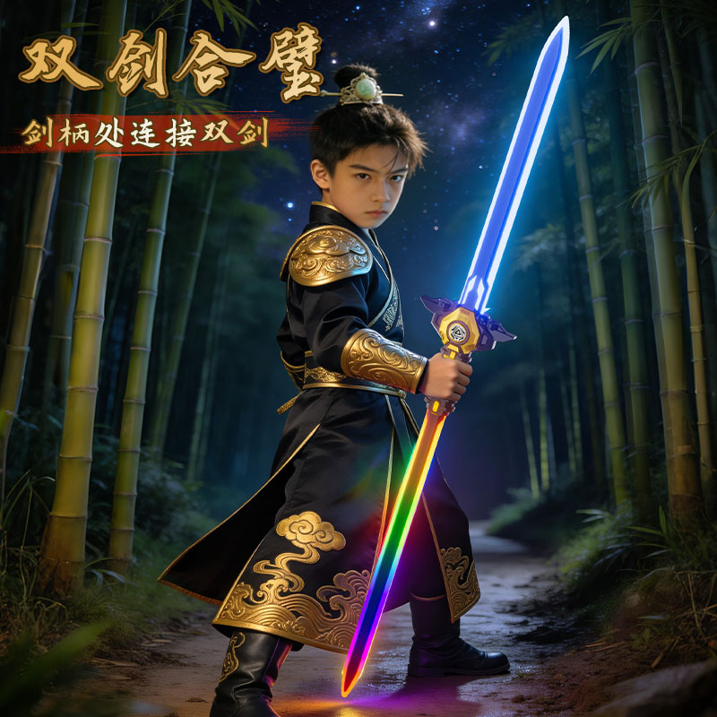 火石剑中剑拔刀喷雾流光剑