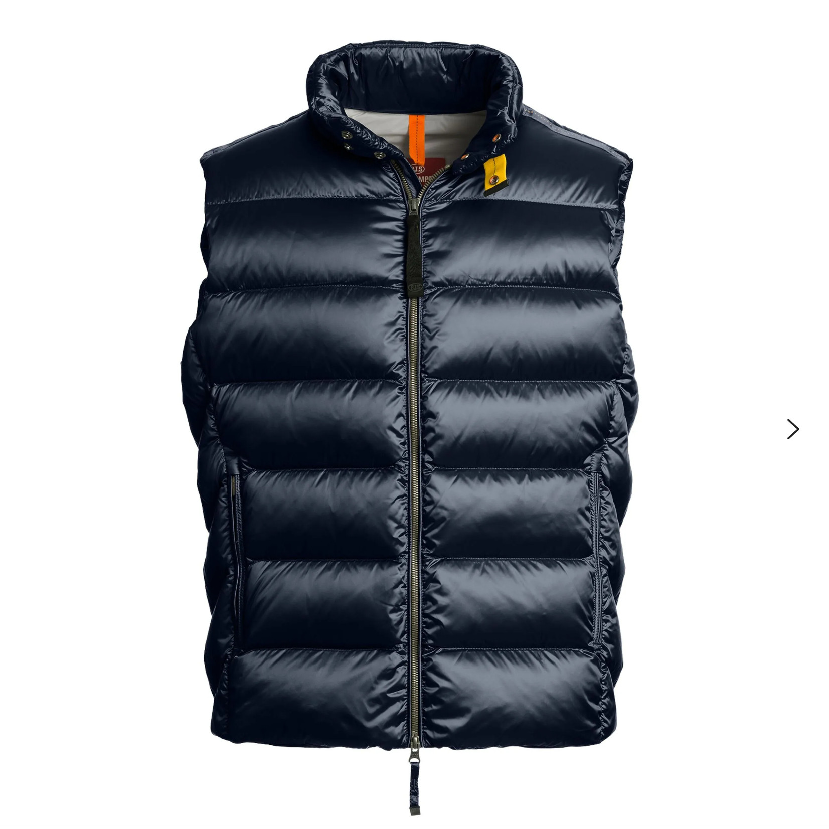 thumbnail for 25 winter new trend stand-up collar down vest men's thickened warm windproof sleeveless vest jacket black zipper