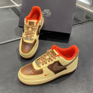 Nike/耐克AirForce1男鞋舒适百搭休闲耐磨低帮运动板鞋HQ3447-222