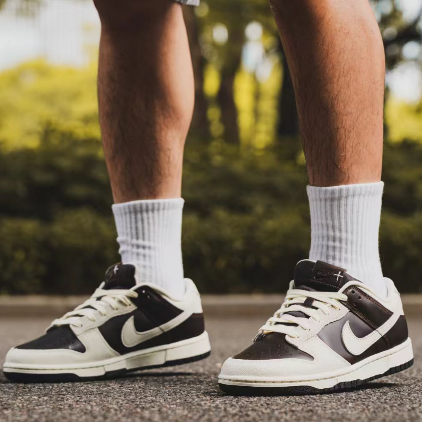 Nike/耐克时尚百搭舒适耐磨透气低帮篮球鞋男款白蓝橙IH7333-200