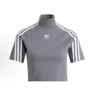 adidas/阿迪达斯originals  ILENIUM女款紧身短袖插肩袖T恤IV9322
