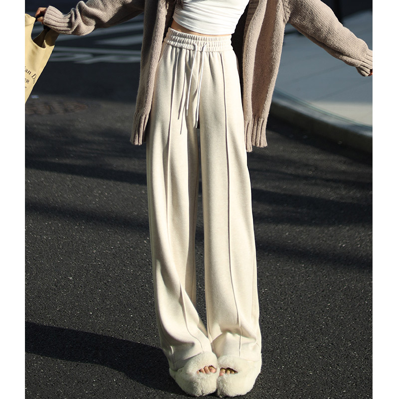 柜上千元质感！巨遮肉显瘦阔腿裤